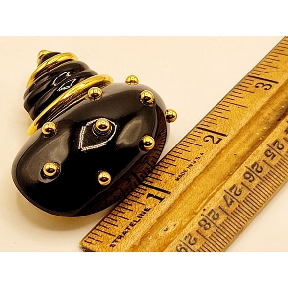 Kenneth Lane (KJL) Enamel Dimension Brooch/Pin (A21) - Picture 4 of 5